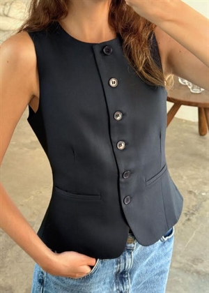Aphrodite vest Dark Navy Boii Studios 